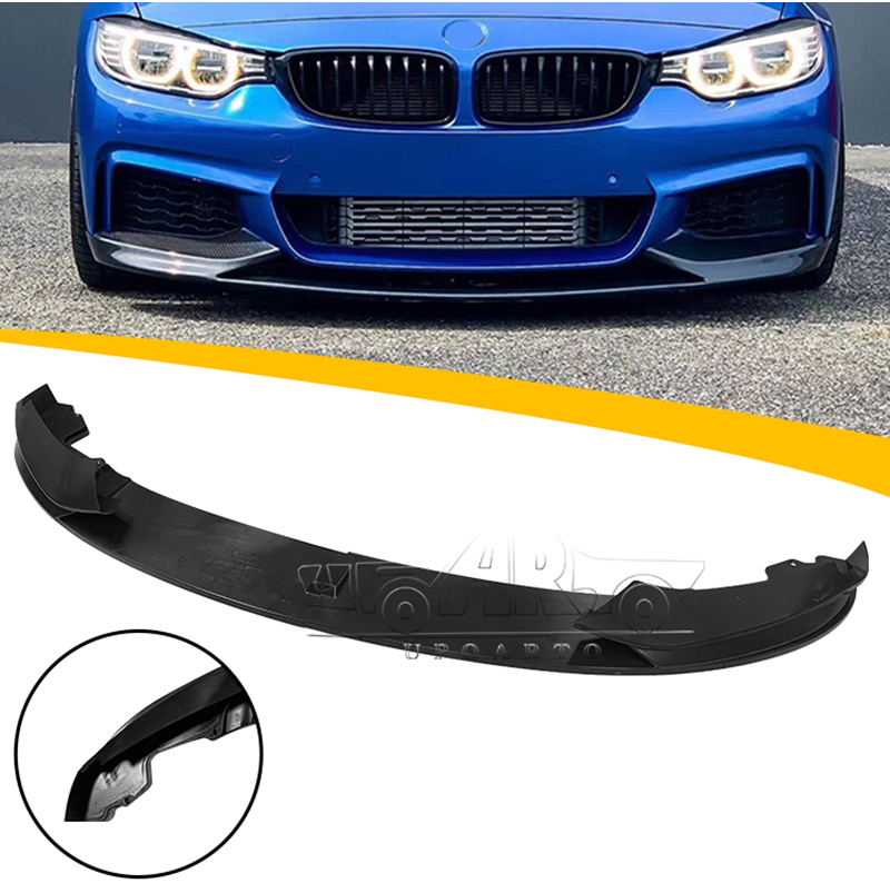 Sportfrontspoilerlippe Gloss Schwarz passend für BMW 5er F10 F11 2010-2017