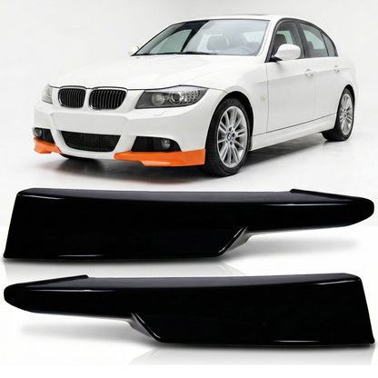 Frontspoiler Hochglanz Schwarz passend für BMW 3er E90 E91 2008-2011
