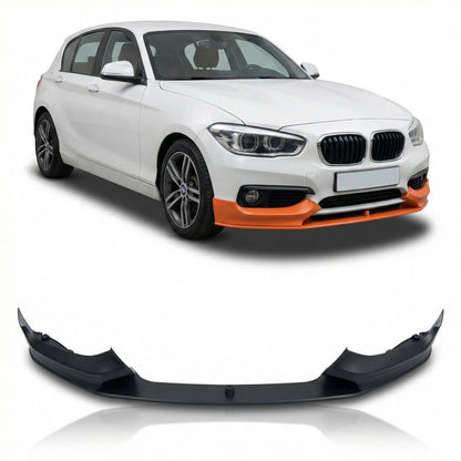 Sport Frontspoiler Lippe Matt Schwarz passend für BMW 1 F20/F21 2015-2019