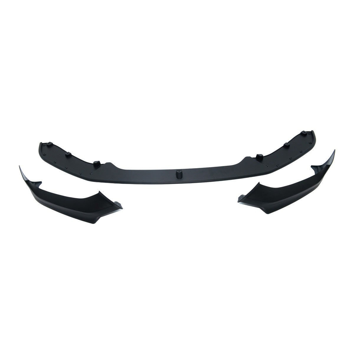 Sport Frontspoiler Lippe Matt Schwarz passend für BMW 1 F20/F21 2015-2019