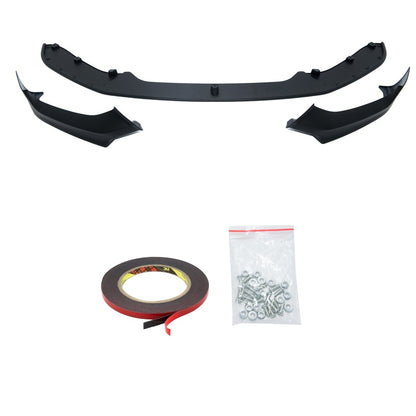 Sport Frontspoiler Lippe Matt Schwarz passend für BMW 1 F20/F21 2015-2019