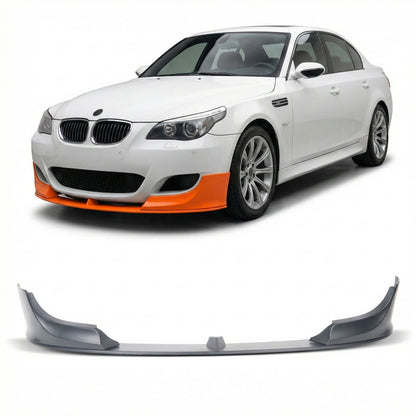 Frontspoilerlippe Matt Schwarz passend für BMW 5er E60 E61 2003-2010