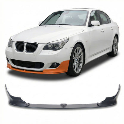 Frontspoilerlippe Matt Schwarz passend für BMW 5er E60 E61 2003-2010
