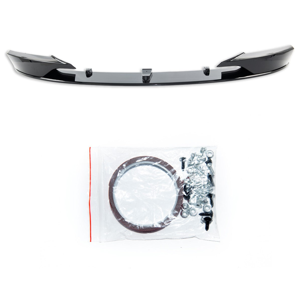 Frontspoilerlippe Hochglanz Schwarz passend für BMW 3er F34 GT 2013-2020