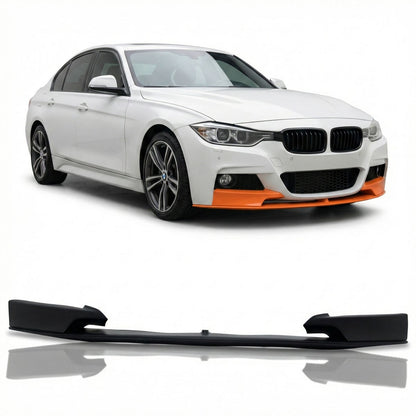 Frontspoilerlippe Matt Schwarz passend für BMW 3er F30 F31 2011-2019