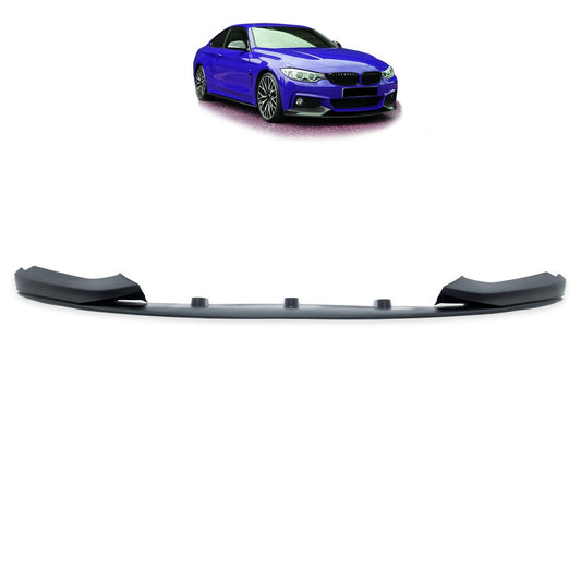 Frontspoilerlippe Matt Schwarz passend für BMW 4er F32 F33 F36 2013-2021