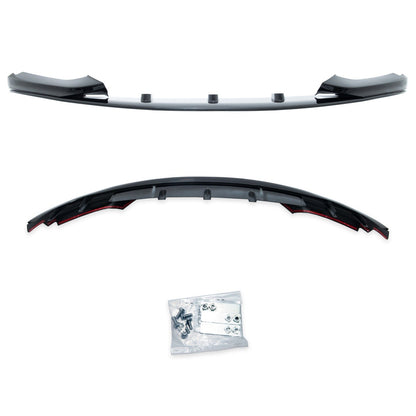 Frontspoilerlippe Hochglanz Schwarz passend für BMW 4er F32 F33 F36 2013-2021