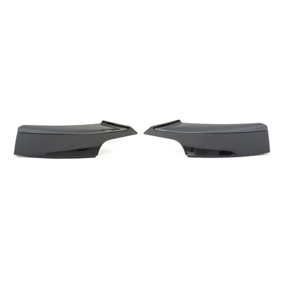 Frontspoiler Klappen Hochglanz Schwarz passend für BMW 3er F30 F31 2012-2018