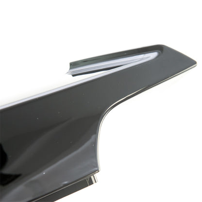 Frontspoiler Klappen Hochglanz Schwarz passend für BMW 3er F30 F31 2012-2018