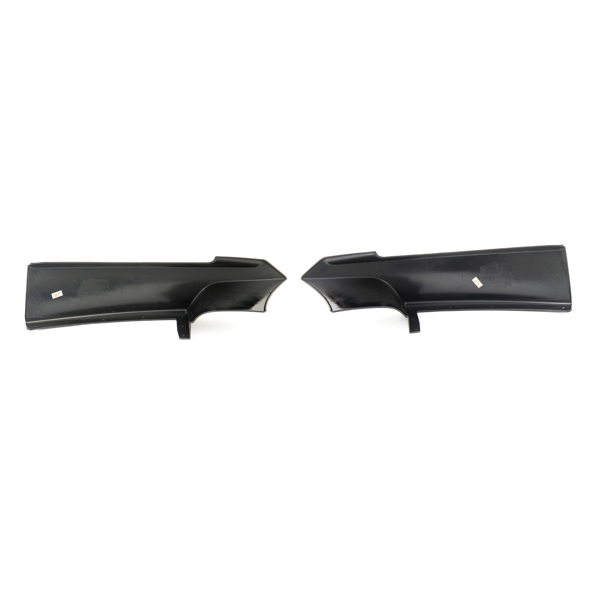 Frontspoiler Klappen Hochglanz Schwarz passend für BMW 3er F30 F31 2012-2018