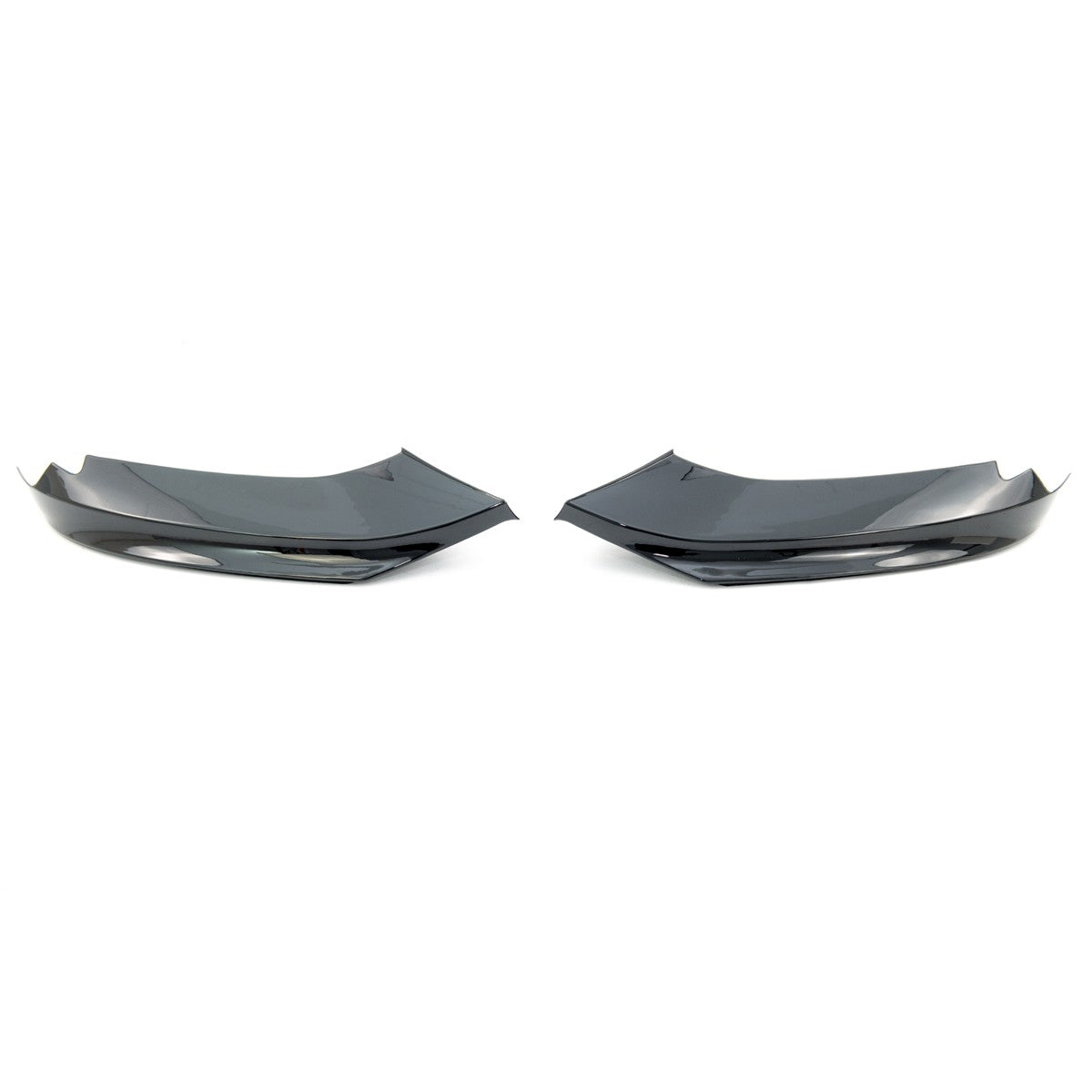 Frontspoiler Klappen Matt Schwarz passend für BMW 4er F32 F33 F36 2013-2021