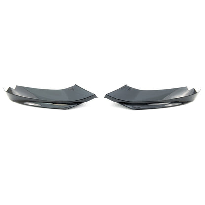 Frontspoiler Klappen Matt Schwarz passend für BMW 4er F32 F33 F36 2013-2021