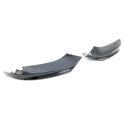 Frontspoiler Klappen Matt Schwarz passend für BMW 4er F32 F33 F36 2013-2021