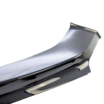 Frontspoiler Klappen Hochglanz Schwarz passend für BMW 1er F20 F21 2015-2019