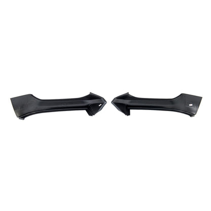 Frontspoiler Klappen Hochglanz Schwarz passend für BMW 1er F20 F21 2015-2019