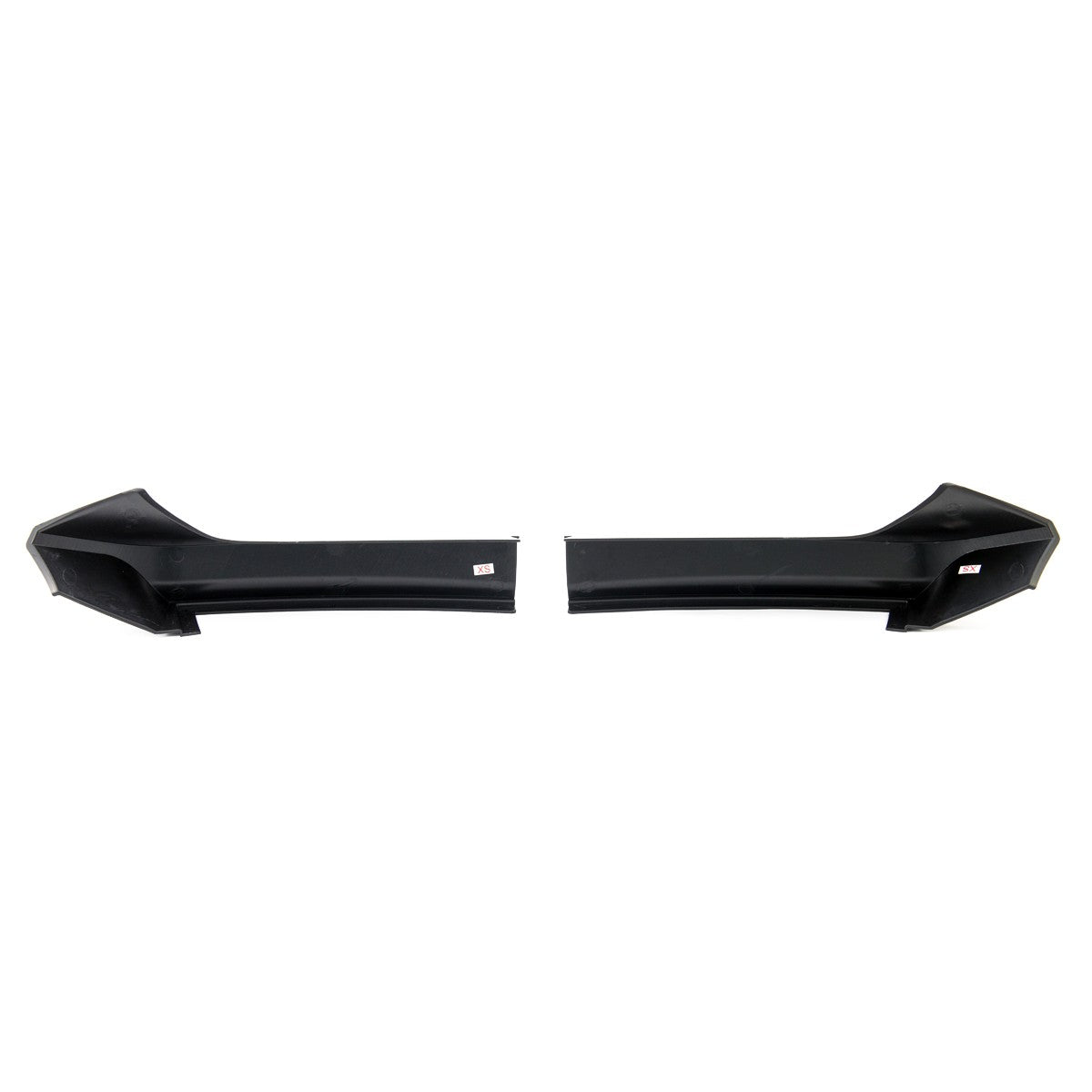 Frontspoiler Klappen Hochglanz Schwarz passend für BMW 2er F22 F23 2012-2021
