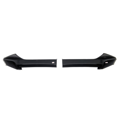 Frontspoiler Klappen Hochglanz Schwarz passend für BMW 2er F22 F23 2012-2021