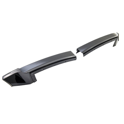 Frontspoiler Klappen Hochglanz Schwarz passend für BMW 2er F22 F23 2012-2021