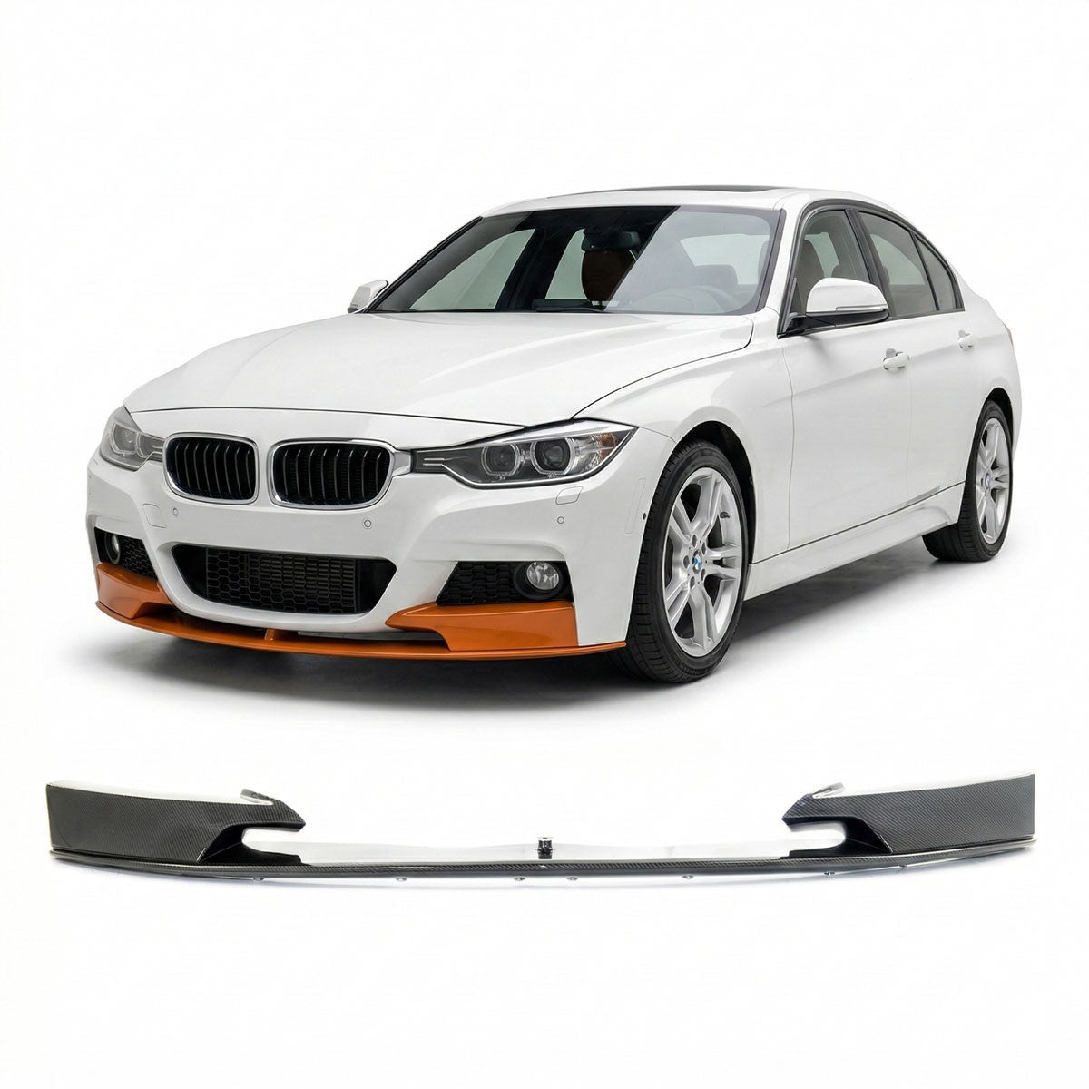 Frontlippe Carbon-Optik passend für BMW 3er F30 F31 2011-2019