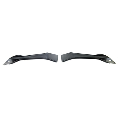 Performance Frontspoiler Flaps Hochglanz Schwarz passend für BMW 5er G30 G31 17-20