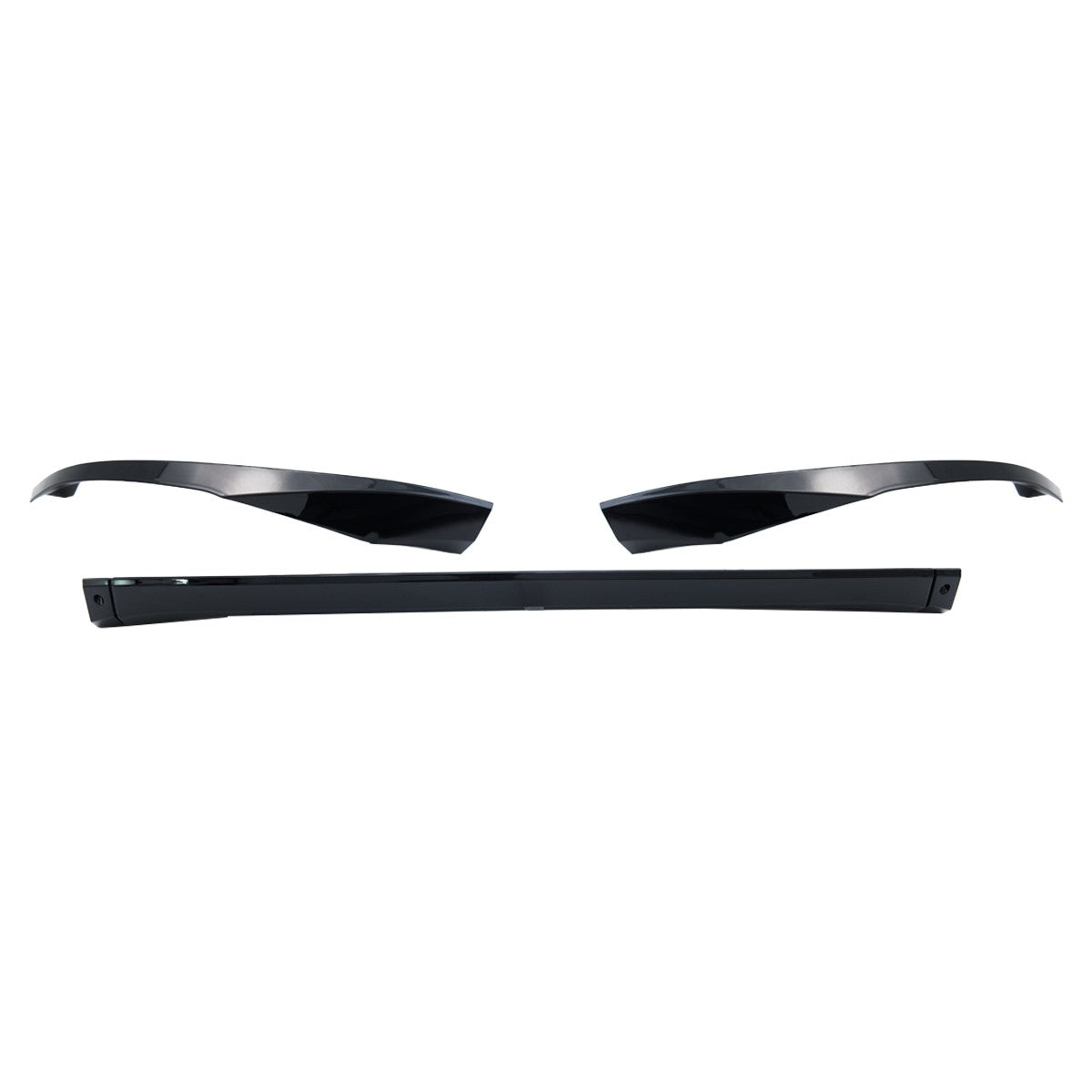 Frontspoiler Hochglanz Schwarz passend für BMW 4er G26 Gran Coupe 2021-
