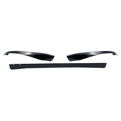 Frontspoiler Hochglanz Schwarz passend für BMW 4er G26 Gran Coupe 2021-