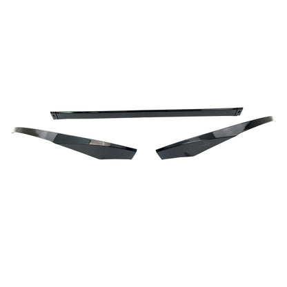 Frontspoiler Hochglanz Schwarz passend für BMW 4er G26 Gran Coupe 2021-