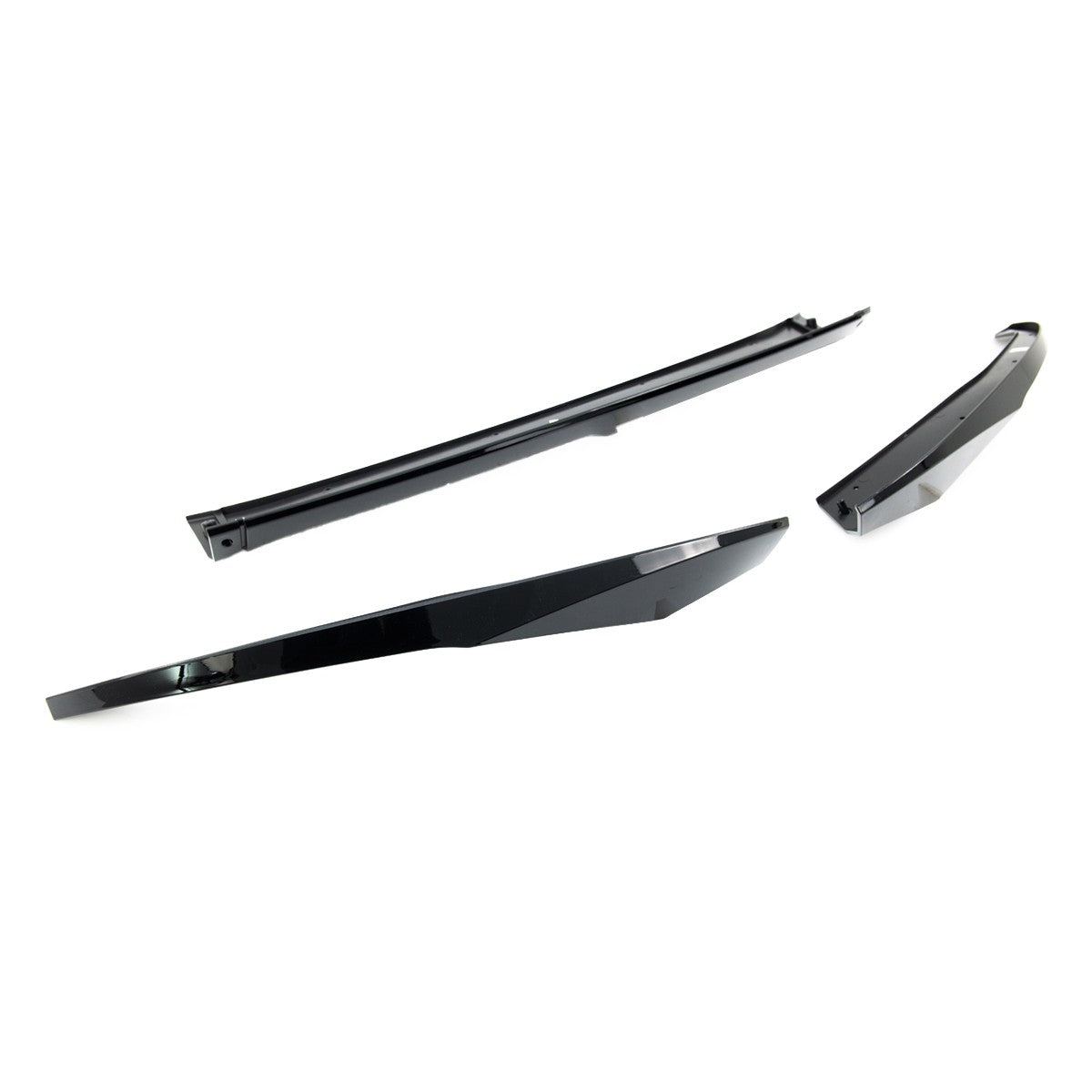 Frontspoiler Hochglanz Schwarz passend für BMW 4er G26 Gran Coupe 2021-