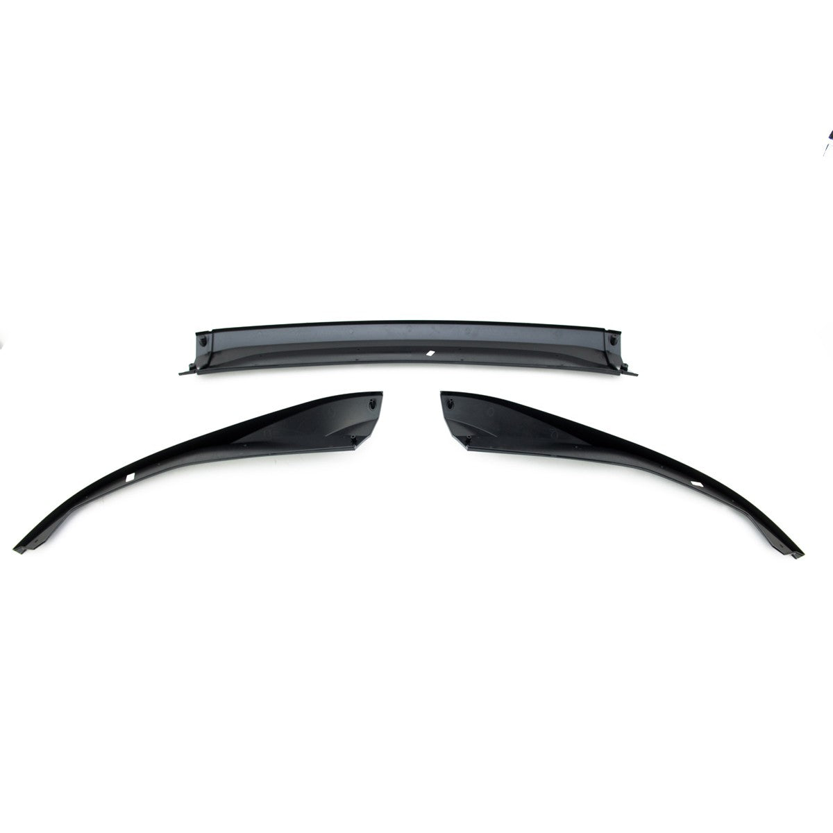 Frontspoiler Hochglanz Schwarz passend für BMW 4er G26 Gran Coupe 2021-