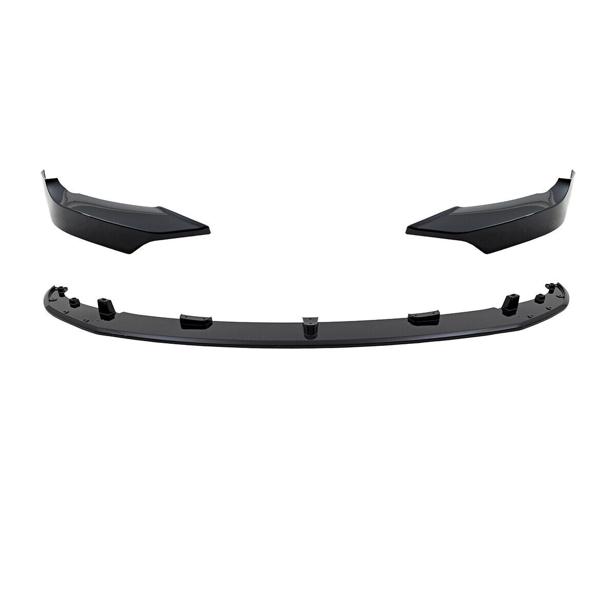 Frontspoilerlippe Hochglanz Schwarz passend für BMW 3er E92 E93 2010-2014