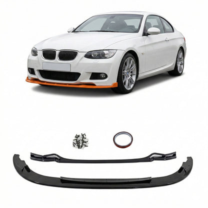 Frontlippe Hochglanz Schwarz passend für BMW 3er E92 E93 2006-2010