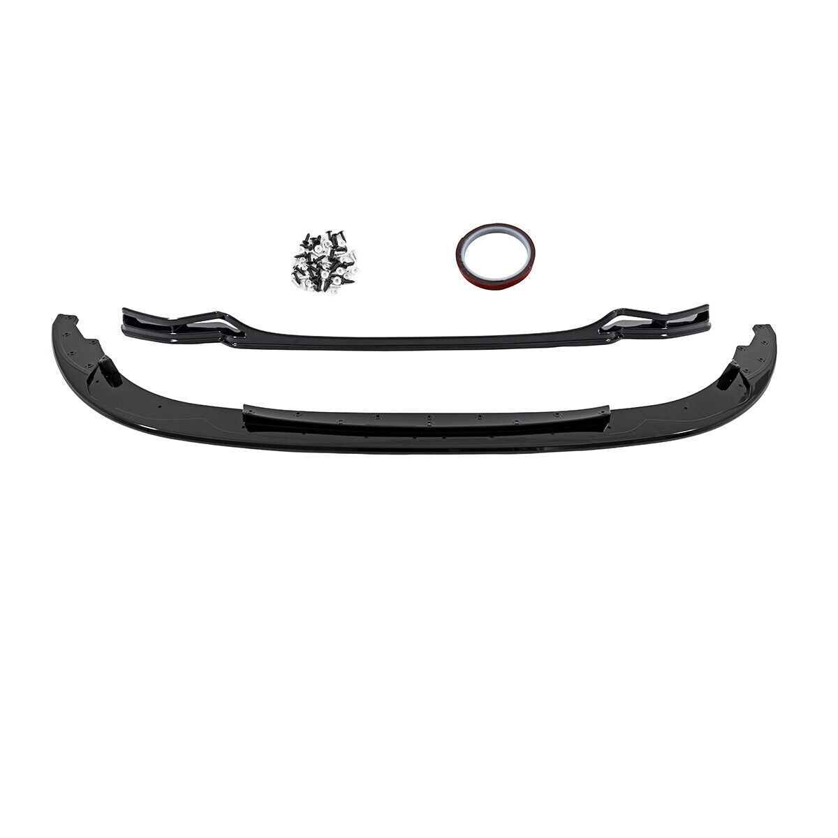 Frontlippe Hochglanz Schwarz passend für BMW 3er E92 E93 2006-2010