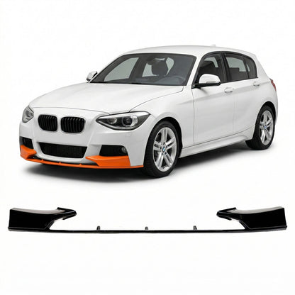 Frontspoiler Hochglanz Schwarz passend für BMW 1er F20 F21 2011-2015