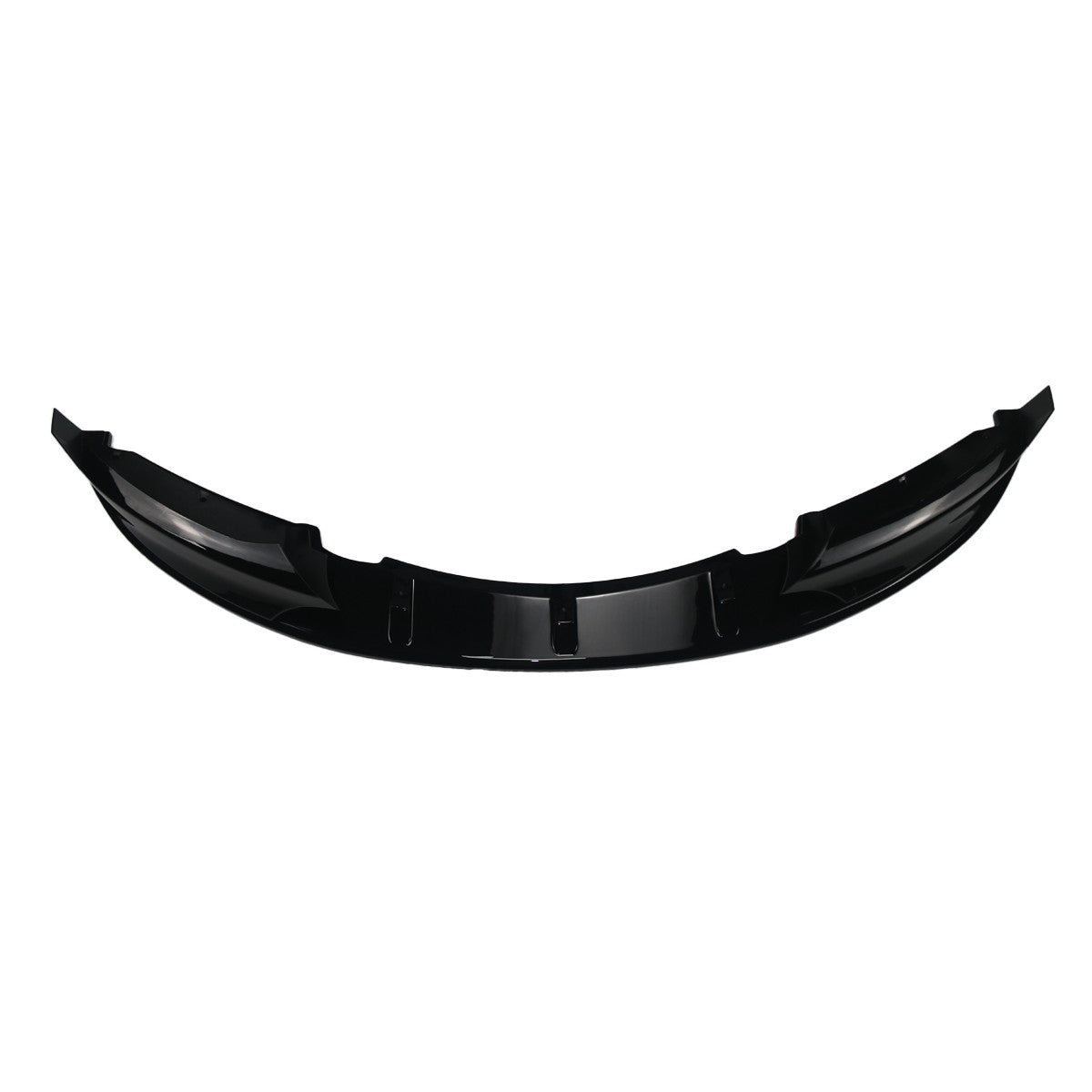 Frontstoßstangen-Spoiler Hochglanz Schwarz passend für BMW 1er E82/E88 2007-2013