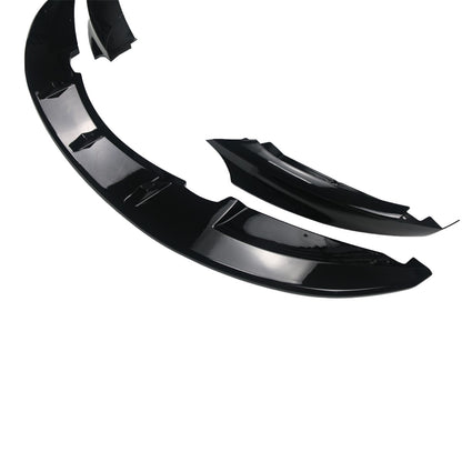 Frontstoßstangen-Spoiler Hochglanz Schwarz passend für BMW 1er E82/E88 2007-2013