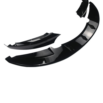 Frontstoßstangen-Spoiler Hochglanz Schwarz passend für BMW 1er E82/E88 2007-2013
