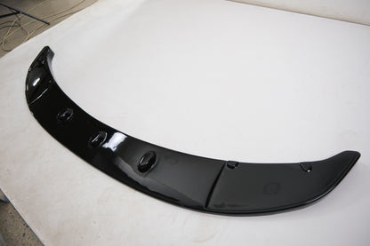 FS01.016 - Frontsplitter passend für BMW 5er F10/F11 M-Pack 2011-2016 Frontsplitter mit Flaps Hochglanz Schwarz