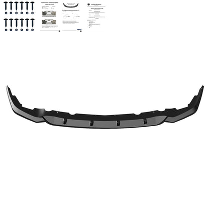 Frontsplitter passend für BMW 1er F40 M-Pack / M135i 2019+ mit ABE TÜV Hochglanz Schwarz