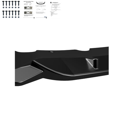 Frontsplitter passend für BMW 1er F40 M-Pack / M135i 2019+ mit ABE TÜV Hochglanz Schwarz