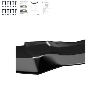 Frontsplitter passend für BMW X6 F16 M-Pack 2014-2019 mit ABE TÜV Hochglanz Schwarz
