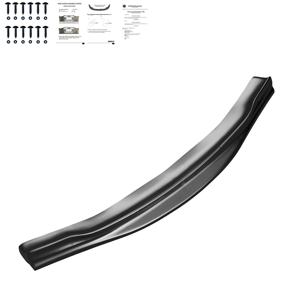 Frontsplitter passend für BMW M5 F10/F11 2011-2016 mit ABE TÜV Hochglanz Schwarz