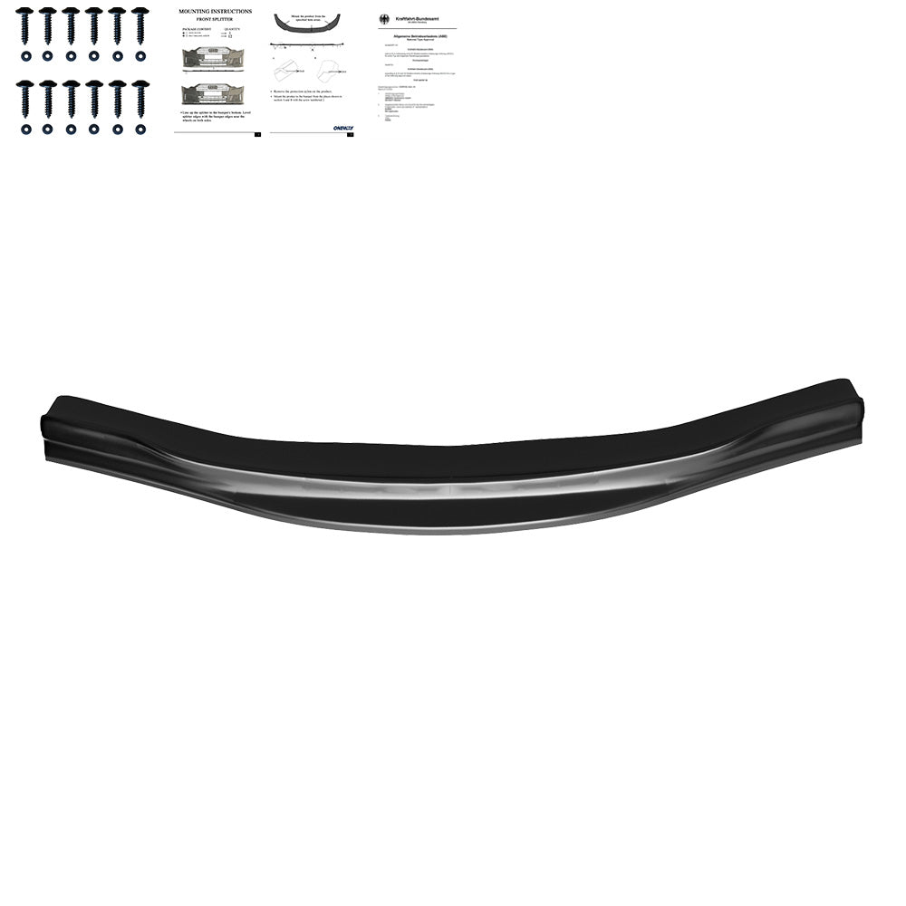 Frontsplitter passend für BMW M5 F10/F11 2011-2016 mit ABE TÜV Hochglanz Schwarz