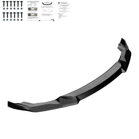Frontsplitter passend für BMW M2 Competition F87 2018-2020 mit ABE TÜV Hochglanz Schwarz
