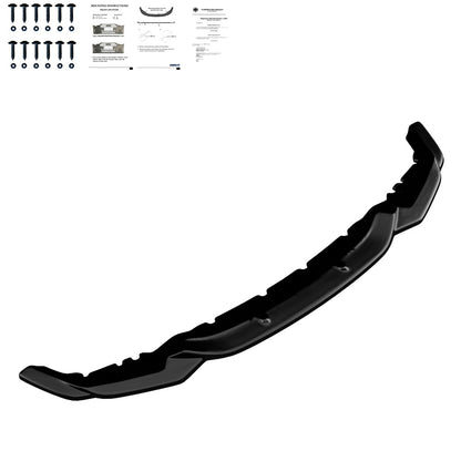 Frontsplitter passend für BMW M2 Serie F87 2016-2020 Version 2 mit ABE TÜV Hochglanz Schwarz