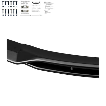 Frontsplitter passend für BMW X5 E70 M-Pack Facelift 2010-2013 mit ABE TÜV Hochglanz Schwarz