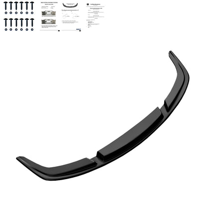 Frontsplitter passend für BMW 6er F06/F12/F13 Facelift 2013-2018 mit ABE TÜV Hochglanz Schwarz