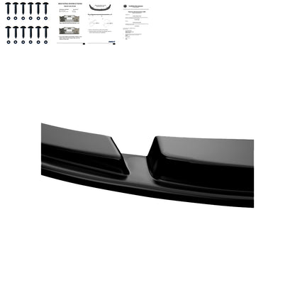 Frontsplitter passend für BMW 6er F06/F12/F13 Facelift 2013-2018 mit ABE TÜV Hochglanz Schwarz