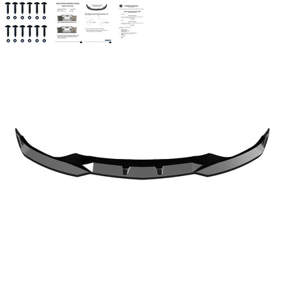 Frontsplitter passend für BMW iX M-Pack i20 2021+ mit ABE TÜV Hochglanz Schwarz
