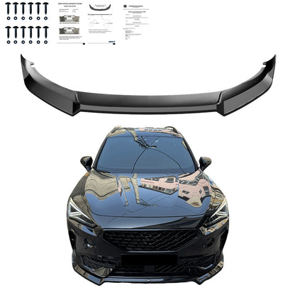 Frontsplitter passend für CUPRA Formentor 2020 - 2024 v2 mit ABE TÜV Hochglanz Schwarz