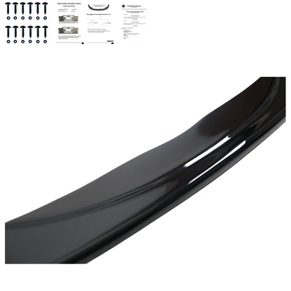Frontsplitter Hochglanz Schwarz passend für BMW 5er F10/F11 M-Pack 2011-2016 Version 3 mit ABE TÜV